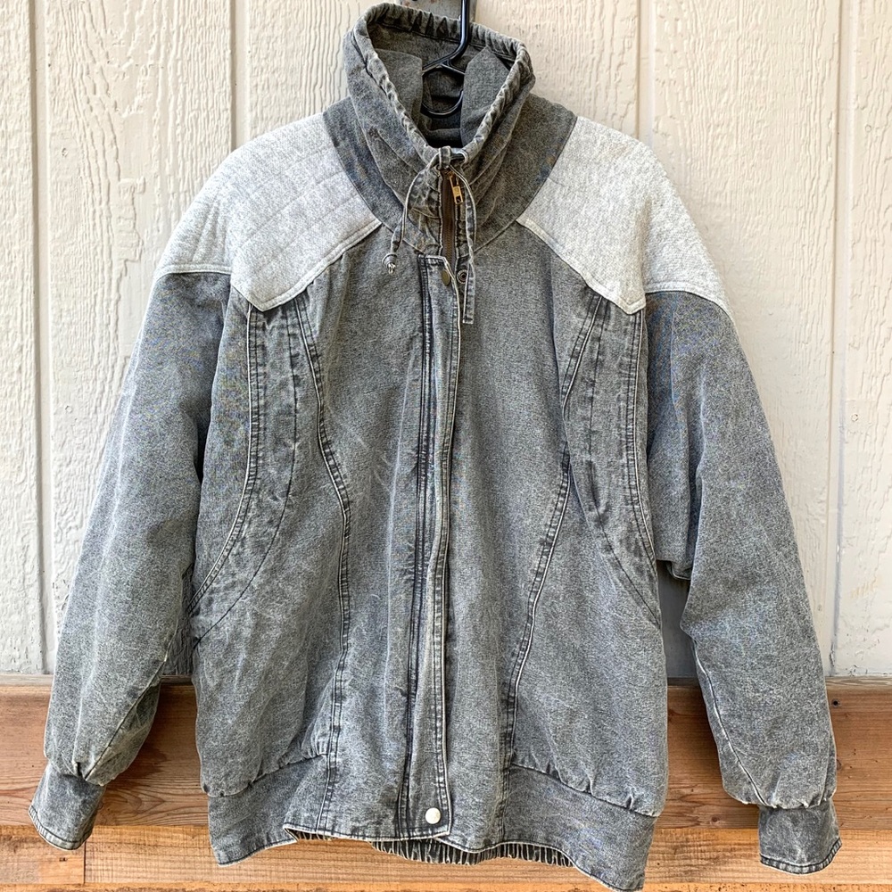 Vintage Gitano denim acid wash insulated jacket - Picture 7 of 17